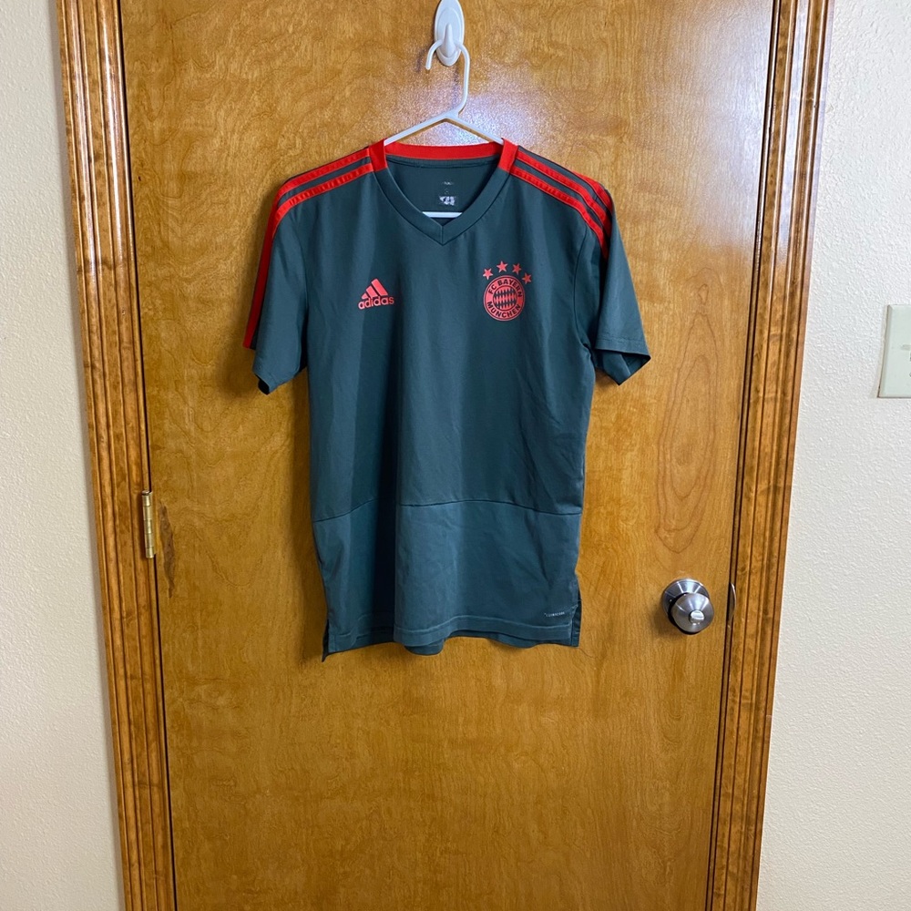 Bayern Munich Adidas Climalite Training Soccer Jersey